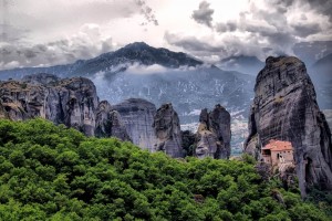 One of my favorite shots in Meteora, Greece