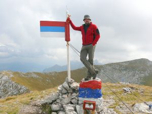 Maglic 2386 m the highest point of Bosnia and Herzegovina