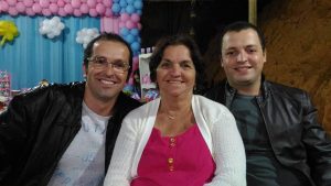 Oldest brother, mother and me