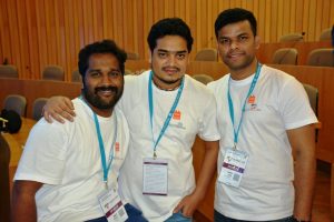 WordCamp Nashik: Bigul, Sumit und Ankit