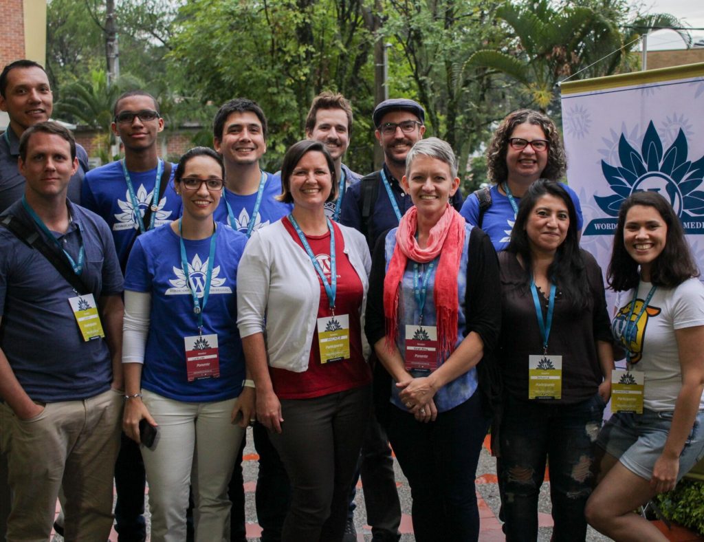 WordCamp Medellin: organisers and speakers