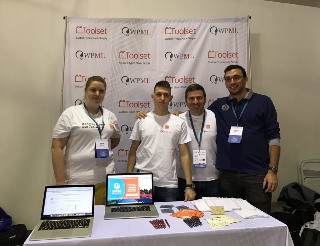 WordCamp Athens: Joanna, Mladen, Andreas and Dimitris