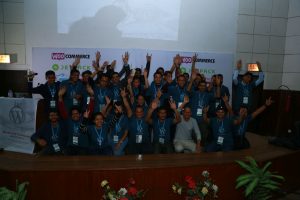 El equipo en WordCamp Katmandú 2016