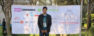 Shekhar Bhandari en WordCamp Katmandú 2016