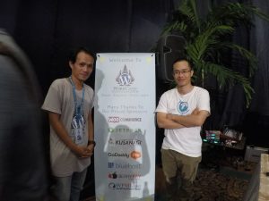 Dat & Emerson en WordCamp Denpasar 2016