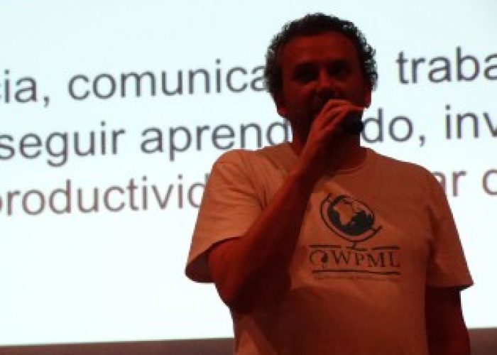Otto Wald at WordCamp Sao Paulo