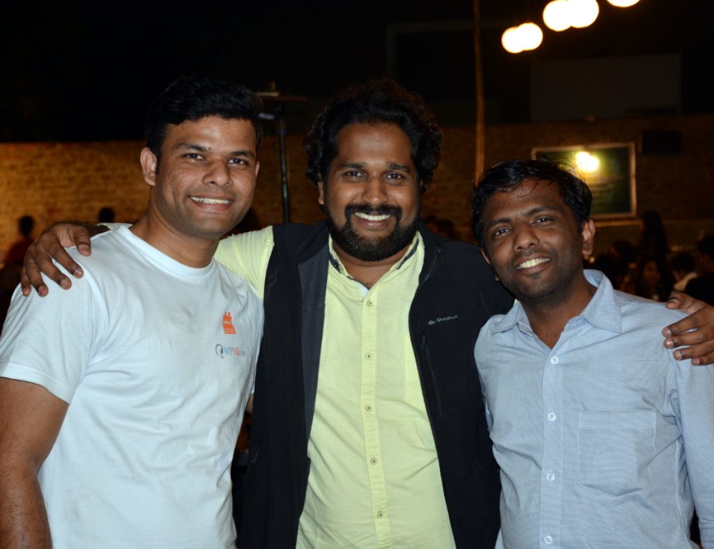 WordCamp Pune: Ankit, Bigul and Harshad