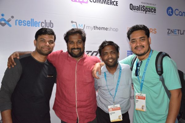 WordCamp Mumbai: Ankit, Bigul, Harshad y Sumit