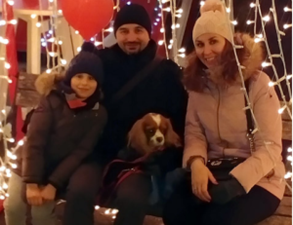 My family and our pet dog